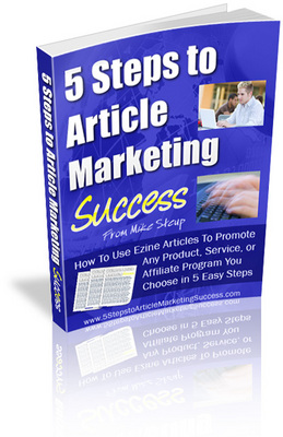 Product picture 5 Steps To Article Marketing Success ***MRR + Free Bonus!***