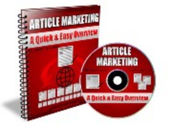 Product picture Article Marketing - A Quick & Easy Overview **MRR + Bonus!**